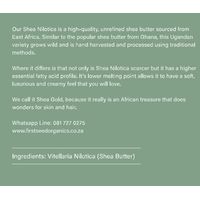 First Seed Organics Ugandan Shea Butter